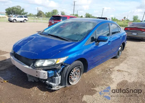 2014 Honda Civic Lx из США, поврежденный, VIN 19XFB2F59EE079878
